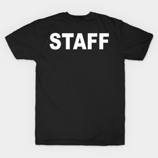 STAFF TEE T-Shirt